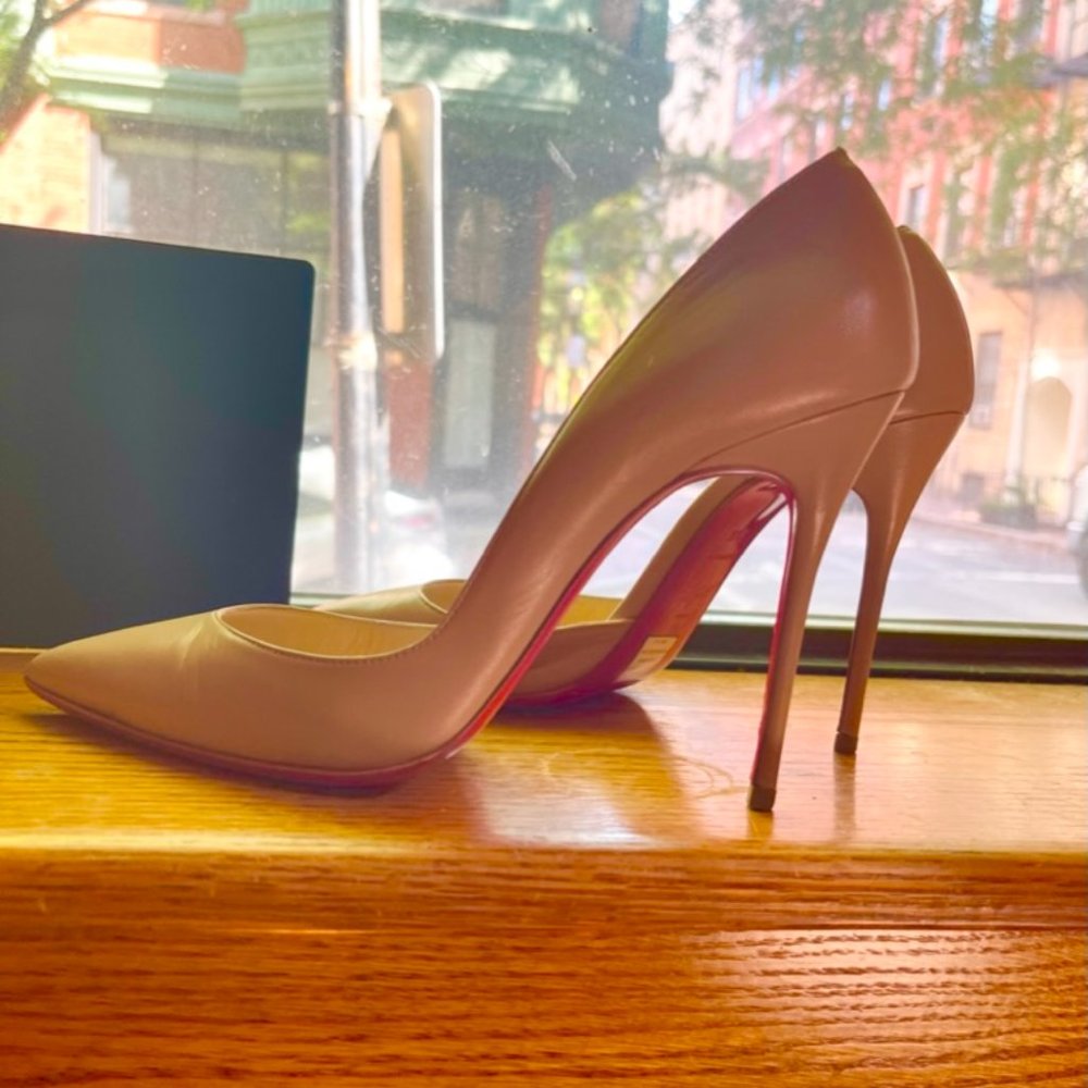 Christian Louboutin Iriza Leather D'Orsay Pump (9.5 US) (39.5 EU)